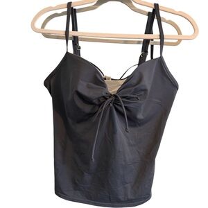 Victoria's Secret Women’s Gray Tankini Top  
Size 38 DD